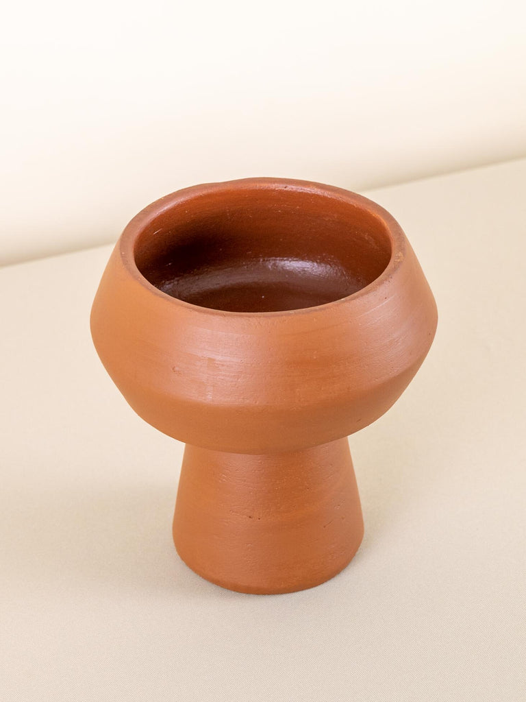 Vase Terracotta Pedestal