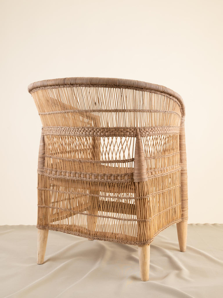 Malawi Cane Armchair Natural