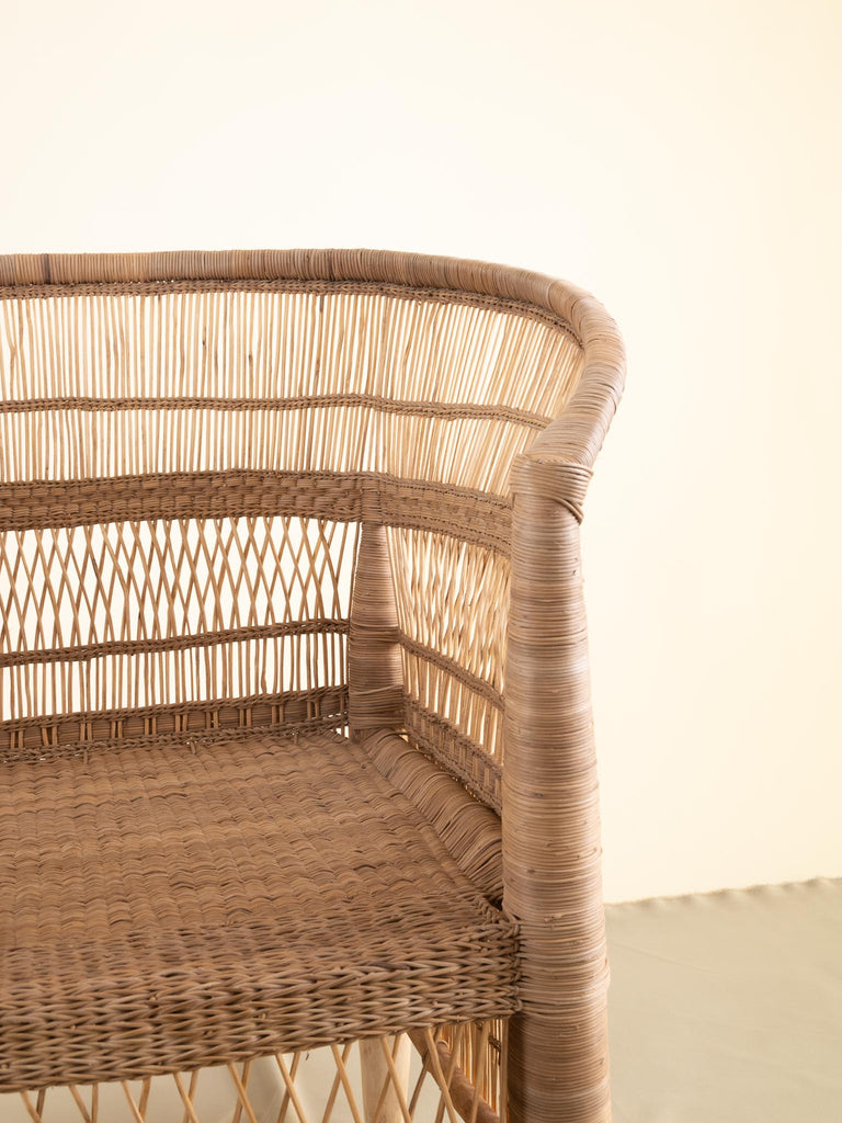 Malawi Cane Armchair Natural