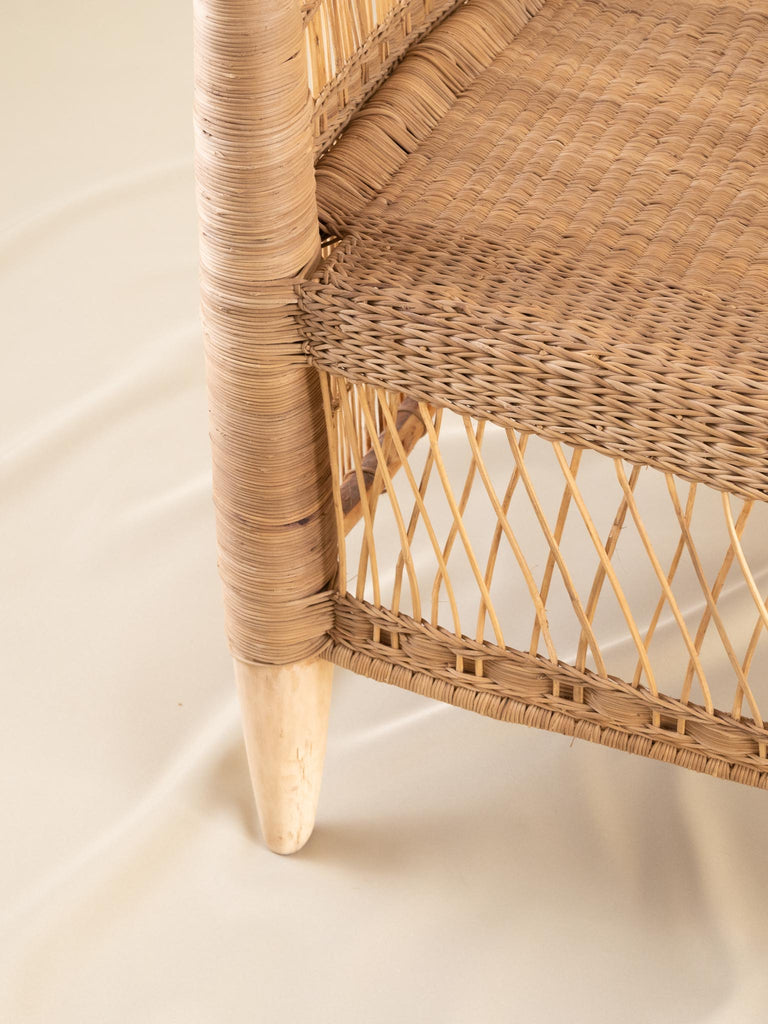 Malawi Cane Armchair Natural