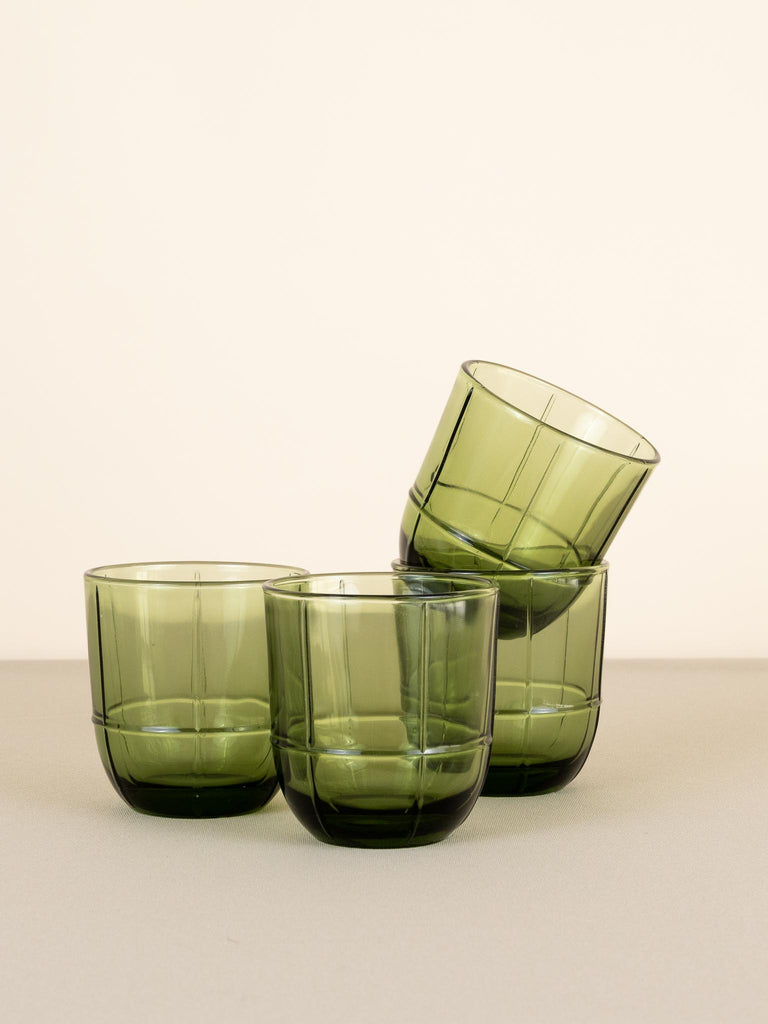 Grid Tumbler Olive