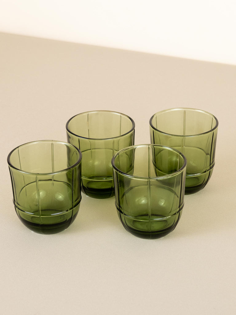 Grid Tumbler Olive