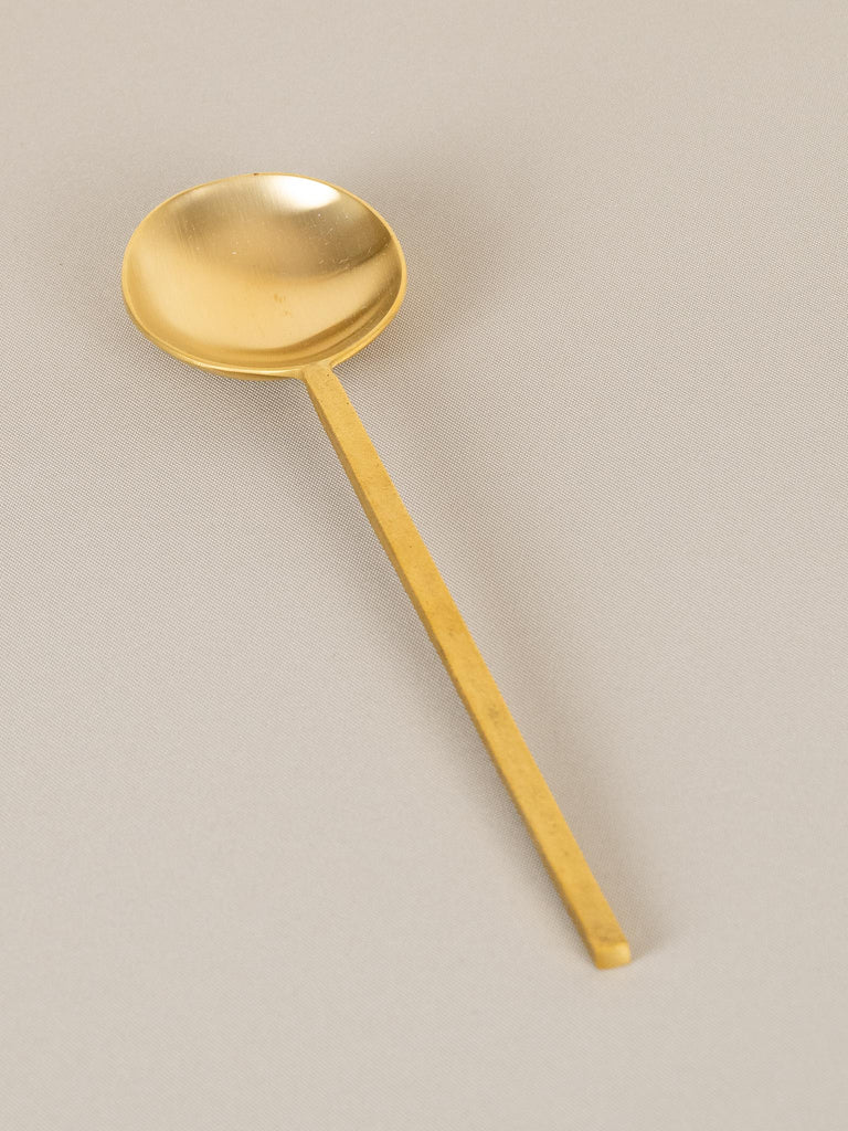 Forge Serving Spoon Brass