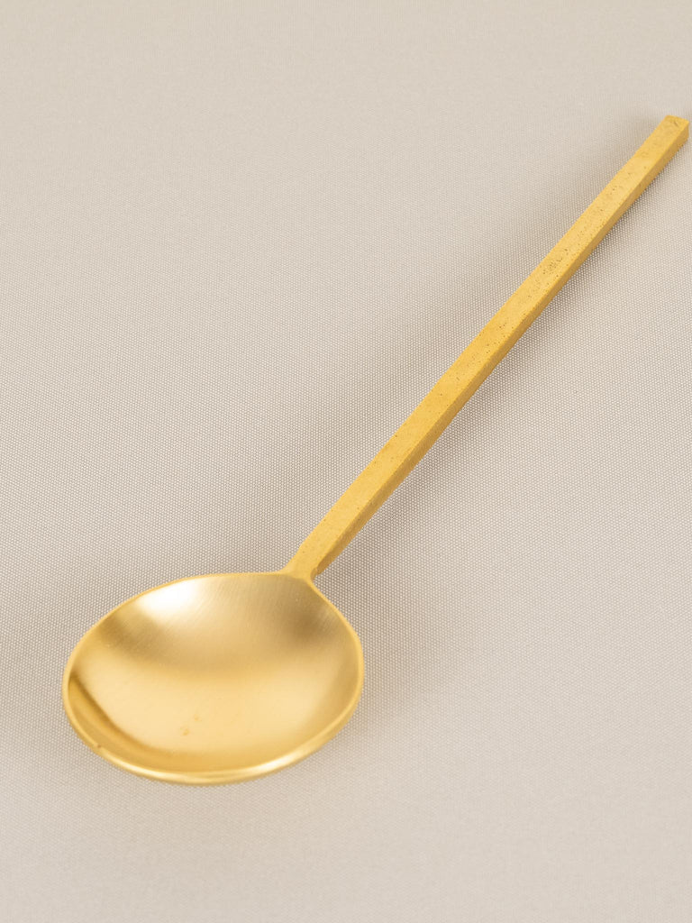 Forge Serving Spoon Brass