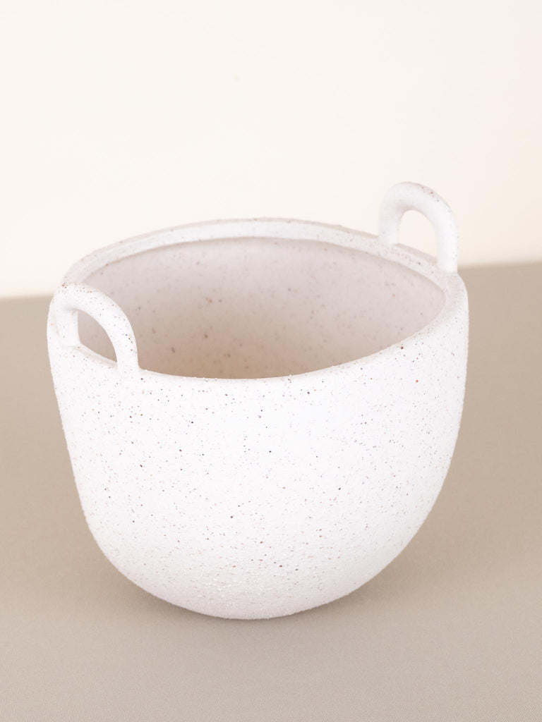 Speckle Pot - Off-White